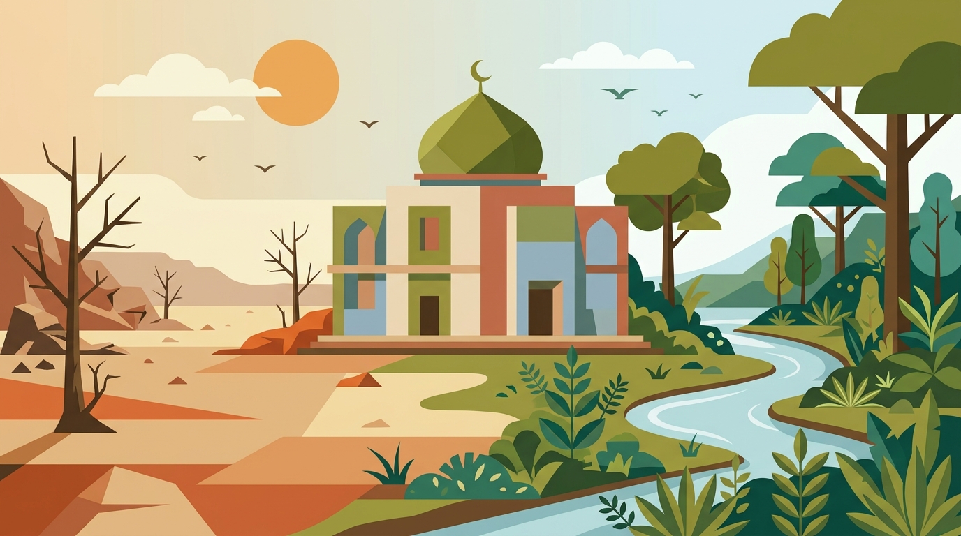 Ilustrasi Madrasah dan Kesadaran Iklim